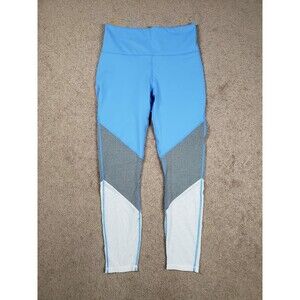 Fabletics PowerHold Women's Leggings Colorblock Size S Mesh Panel Inner...